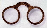 Leather-rimmed spectacles, Germany, 1500-1600